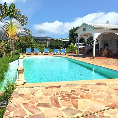 Villa Enchantee Avec Vue Sur Mer Et Piscine Au Carbet Le Carbet Luaran gambar
