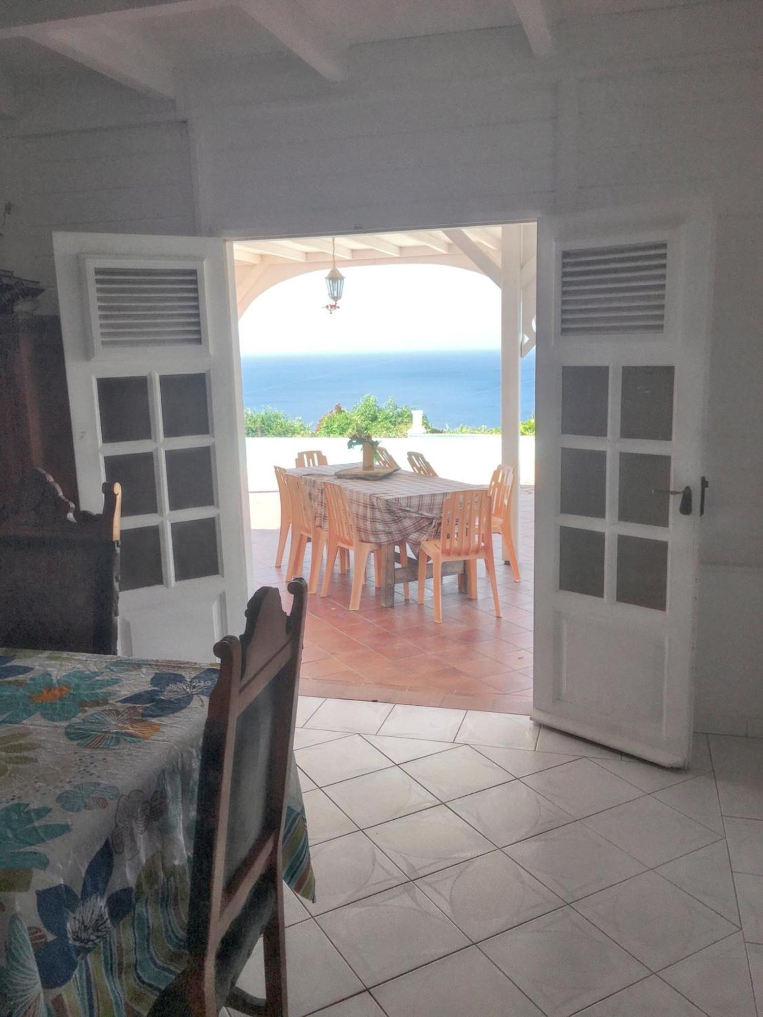 Villa Enchantee Avec Vue Sur Mer Et Piscine Au Carbet Le Carbet Luaran gambar