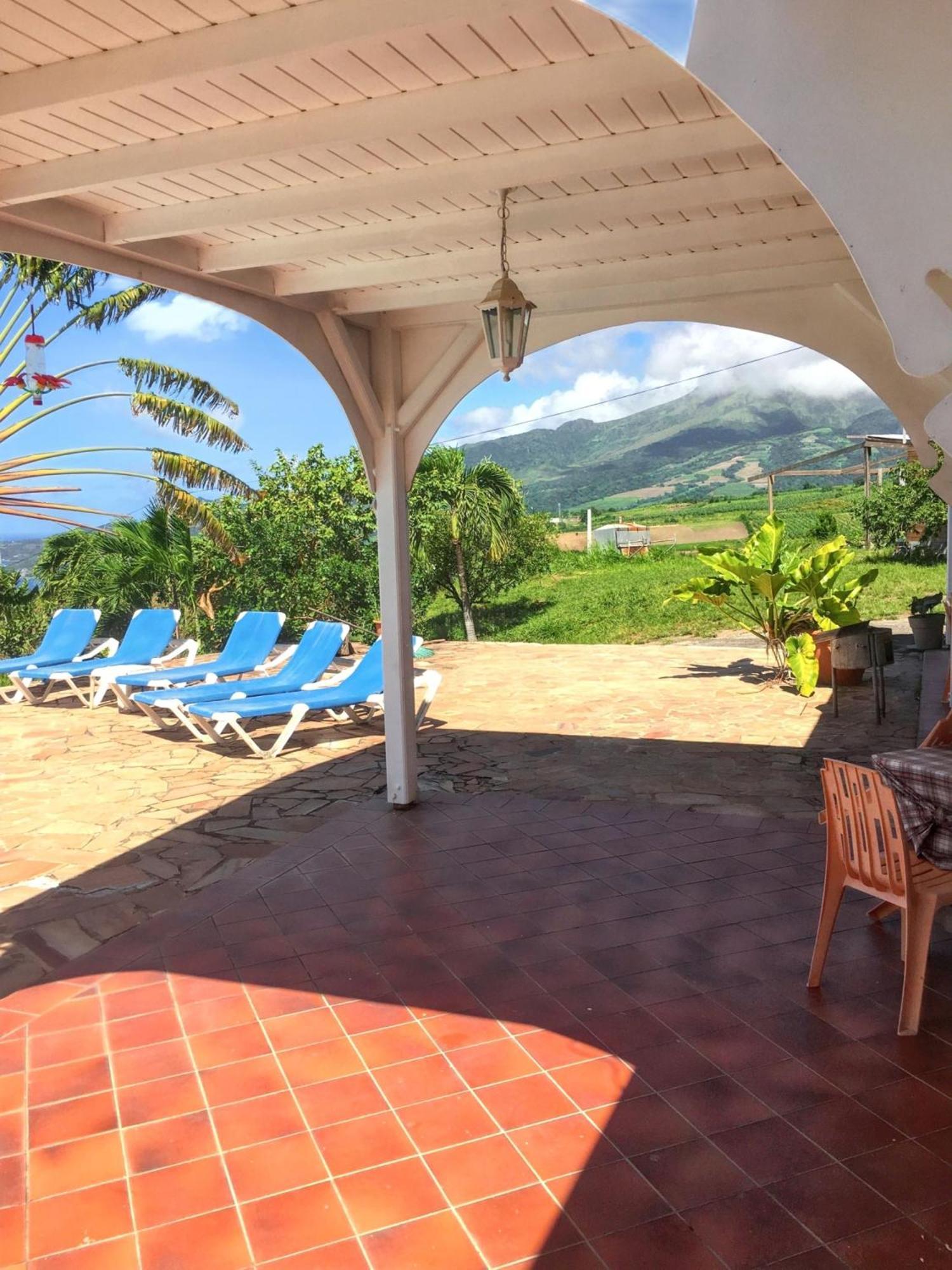 Villa Enchantee Avec Vue Sur Mer Et Piscine Au Carbet Le Carbet Luaran gambar